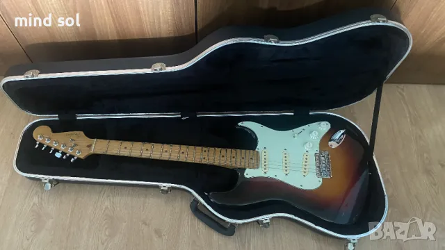 Китара Фендер стратокастър Fender USA 1996 Stratocaster с твърд куфар., снимка 1 - Китари - 47486661