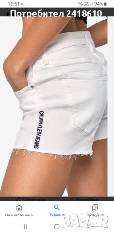 Calvin Klein Jeans Mid Rise Weekend Short Womens Size 25 , 27,  29 НОВО! ОРИГИНАЛ! Дамски Къси Панта, снимка 5 - Къси панталони и бермуди - 46561632