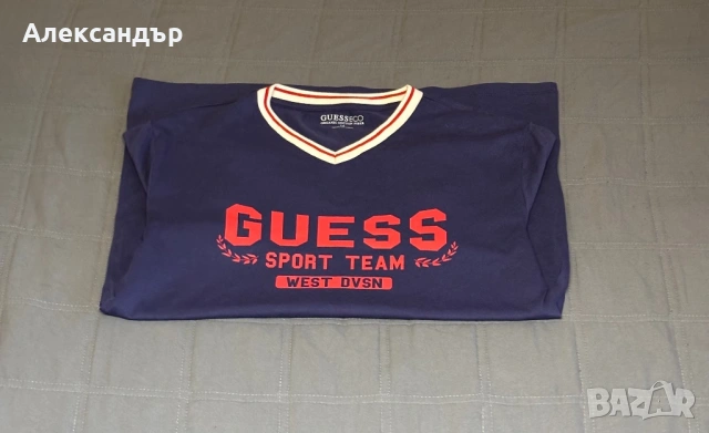 Guess оригинална мъжка тениска , снимка 6 - Тениски - 54091080