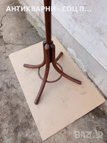 Соц Стара Виенска Закачалка. НОМЕР 681., снимка 2 - Антикварни и старинни предмети - 53407214