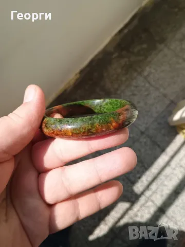 Гривна от естествен камък-1, снимка 7 - Гривни - 50094087