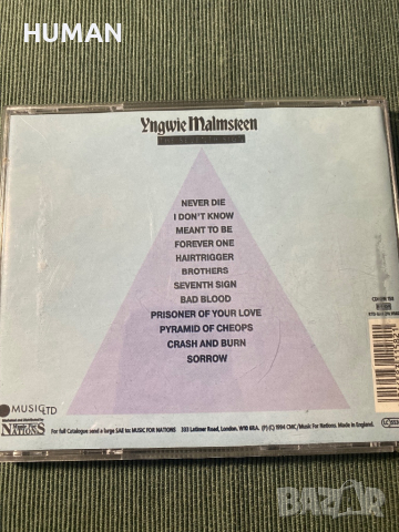 Rhapsody,Yngwie Malmsteen , снимка 8 - CD дискове - 38799244