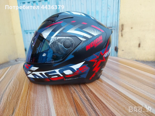 Каска nolan n60 размер м 57-58, снимка 2 - Спортна екипировка - 53854089