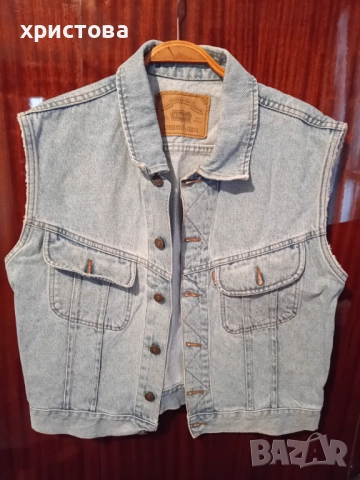 Дънково елече-унисекс, снимка 2 - Елеци - 52827696