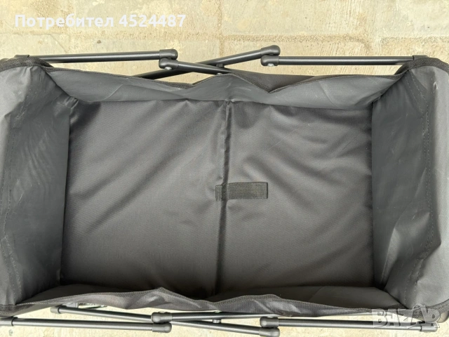 Многофункционална сгъваема количка 2 в 1 с масичка за къмпинг и пикник TV136, снимка 9 - Други стоки за дома - 53416486