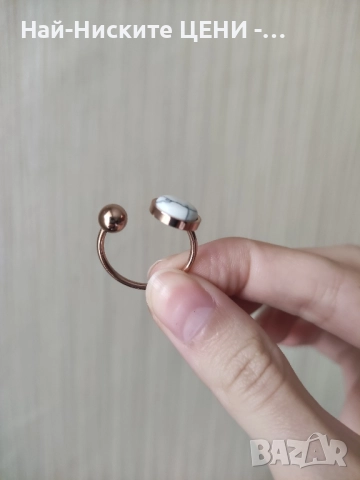 Пръстен от неръждаема стомана RS5, снимка 2 - Пръстени - 51984768