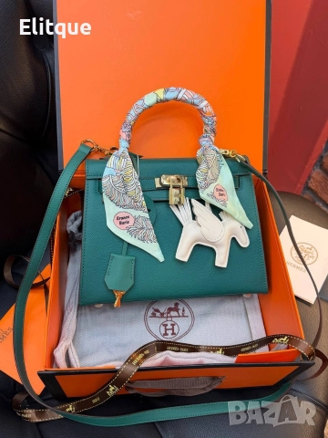 чанти HERMES Kelly 25 , снимка 6 - Чанти - 52941990