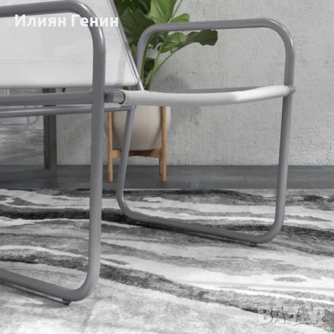 Комплект градински мебели Outsunny от 3 части, снимка 3 - Градински мебели, декорация  - 51783060