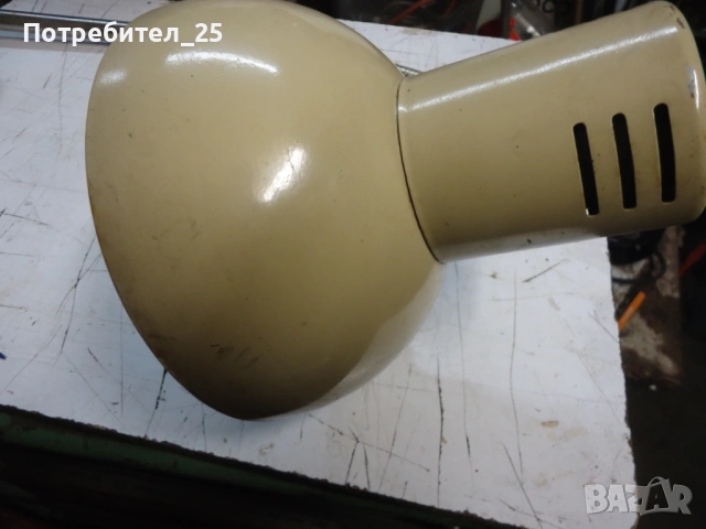 Ретро работна лампа, снимка 5 - Настолни лампи - 53436344