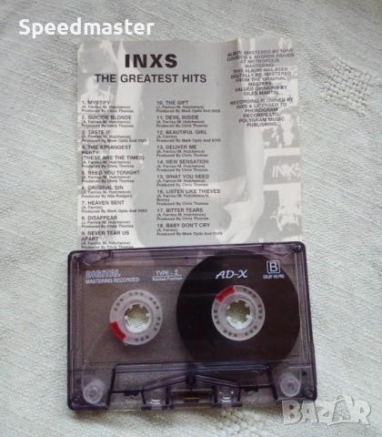 Inxs - The Greatest Hits, снимка 2 - Аудио касети - 52685193