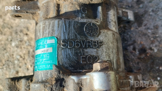 Компресор Климатик Пежо Партнер - 206 - 207 - C3 - Ситроен Берлинго - Саксо - SD6VRBF - SD6V12, снимка 2 - Части - 52313711
