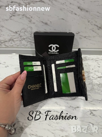 Chanel портмоне в кутия, снимка 4 - Портфейли, портмонета - 53408842