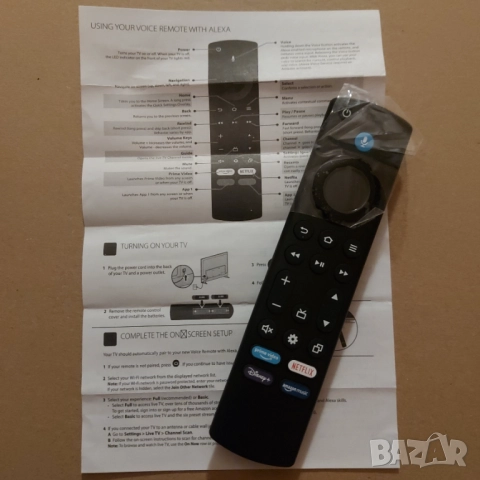 Amazon Fire TV дистанционно Alexa Pro Voice, снимка 2 - Дистанционни - 52469766