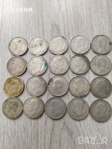 20 царски монети 1940-1943 г., снимка 4 - Нумизматика и бонистика - 54170871