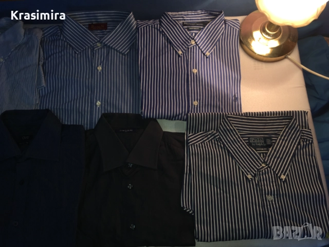 Нови ризи от Италия (Polo by Ralph Lauren, Camicissima, BlumaN, OVS, Brown & Bros и други), снимка 2 - Ризи - 52859087