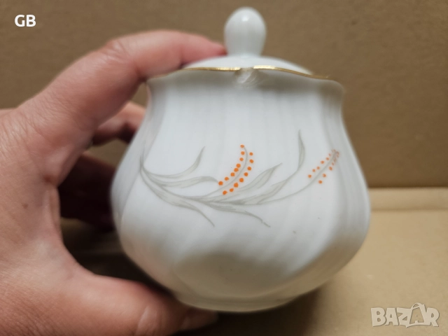 Порцеланови чашки за кафе + подарък захарница, снимка 7 - Чаши - 52336944