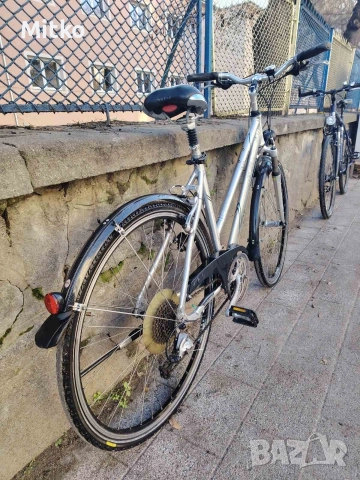 28 цола алуминиев велосипед с 21 скорости усилени капли палцови команди като нов , снимка 10 - Велосипеди - 52818794