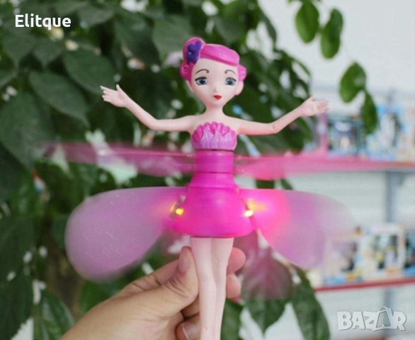 Магическа летяща приказна фея "Ella" Princess Aircraft с LED светлини
