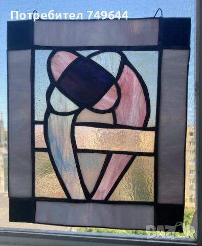 Композиция от стъкло за декорация., снимка 2 - Декорация за дома - 53409974