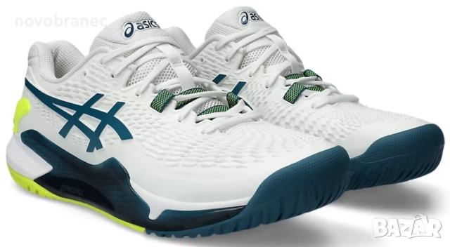 ASICS 45/46 Gel Resolution 9 Clay маратонки тенис на корт, снимка 3 - Маратонки - 51805124