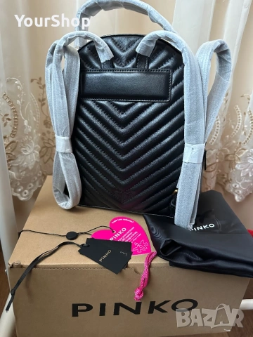 Раница Pinko Zaino в черен цвят Чисто нова, снимка 5 - Раници - 54059164