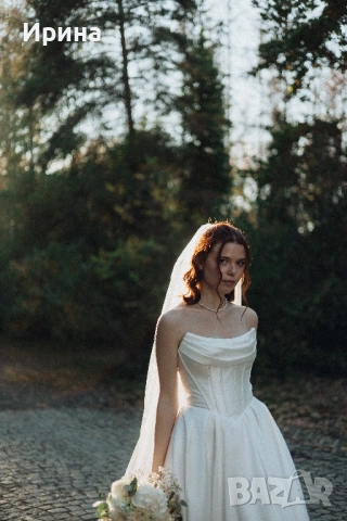 Булчинска рокля Gianna Ivory цвят, снимка 2 - Сватбени рокли - 54266650