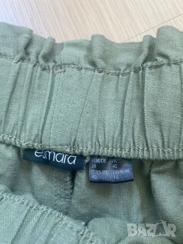 Къси панталони 100% лен Esmara, снимка 2 - Къси панталони и бермуди - 46460877