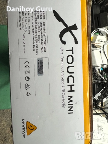 Behringer X-Touch Mini Контролер DAW, снимка 4 - Ресийвъри, усилватели, смесителни пултове - 52826693
