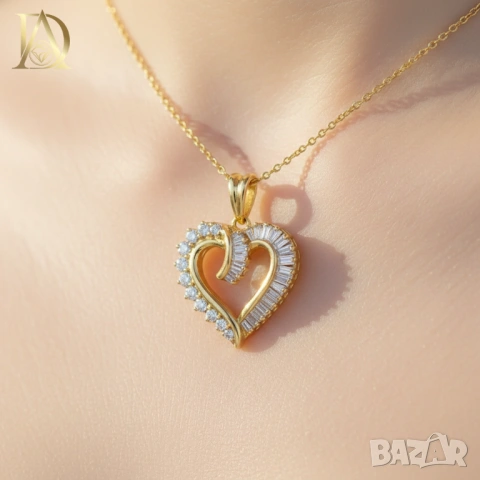 Ново Златно Колие с 0.55кт Естествени Диаманти