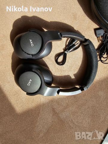AKG N700 NCM2 Bluetooth Wireless Adaptive Noise Cancelling Headphones / HiFi слушалки , снимка 9 - Bluetooth слушалки - 45435051