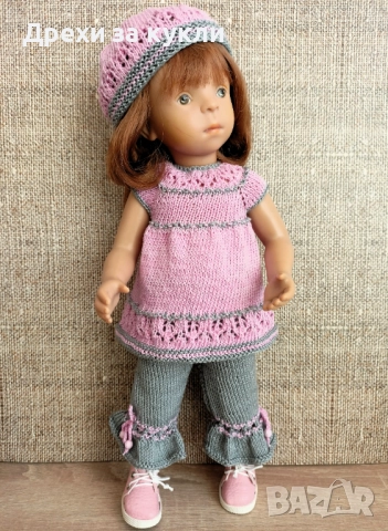 Кукла Париж от Силвия Натерер, снимка 5 - Кукли - 52755283