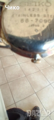 Оригинален работещ СЕЙКО със верижка, снимка 6 - Антикварни и старинни предмети - 54236168