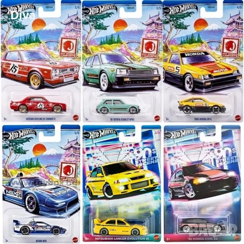  % ПРОМОЦИЯ % Hot Wheels Matchbox колички Honda Nissan Mitsubishi и др., снимка 10 - Колекции - 27973903