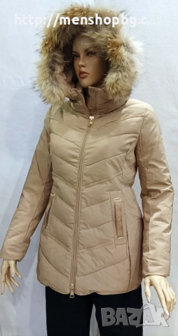 Дамско яке код 25 - кафе, снимка 2 - Якета - 51825101