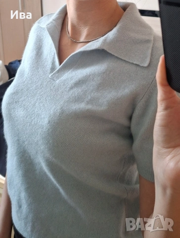 Топ от 100% кашмир, снимка 4 - Корсети, бюстиета, топове - 53696435