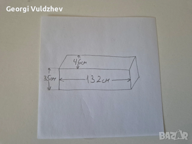 Бял ТВ шкаф, шкаф за телевизор, снимка 4 - Шкафове - 52687484