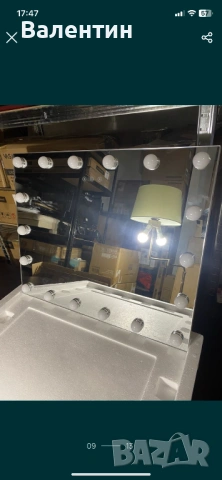 Холивудско сензорно димируемо огледало за грим, снимка 7 - Огледала - 53178395