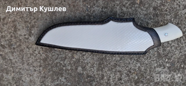 Нож от стомана S390, снимка 8 - Ножове - 50866995