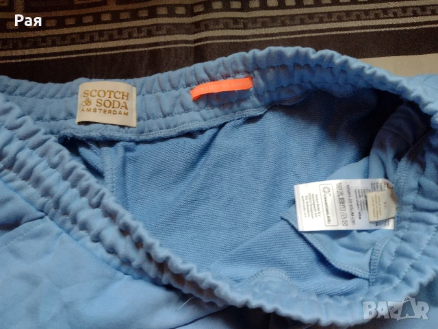 Scotch & Soda® къси панталони от органичен памук XL размер сини, снимка 7 - Къси панталони - 50731651
