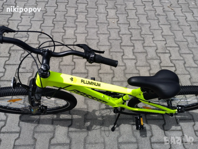 PASSATI Алуминиев велосипед 24" ALUMINIUM жълт, снимка 7 - Велосипеди - 53839198