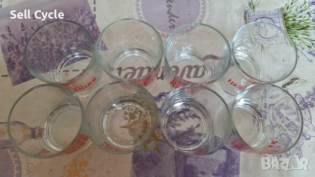 ✅8 БР. СТЪКЛЕНИ ЧАШИ ЗА УИСКИ - HIGHLANDER❗, снимка 2 - Чаши - 52469438