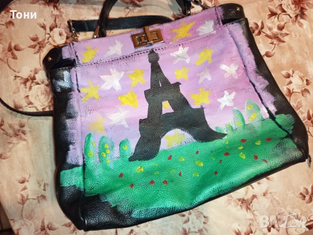 FASHION SHOW Нова Дамска Чанта Изцяло от Естествена Кожа , снимка 8 - Чанти - 52418734
