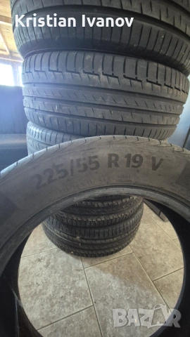 Здравейте,продавам 7 бр. Летни гуми кинтинентал с размерил 225 55 19, снимка 5 - Гуми и джанти - 54111581