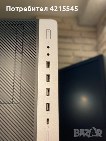 HP EliteDesk 800 G3 Tower: i7-7700 3.60GHz, 16GB DDR4, K2200 4GB, снимка 4 - Работни компютри - 53206580