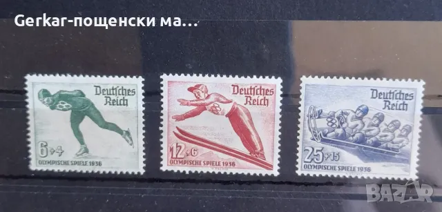 Германия пощенски марки 1935г., снимка 1 - Филателия - 46874793