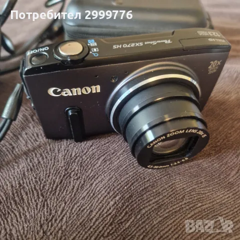 Фотоапарат Canon PowerShot SX270 HS, снимка 2 - Фотоапарати - 47481811