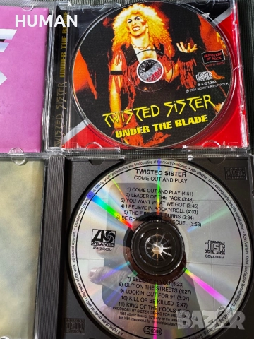Twisted Sister - Doro - Warlock - Alcatrazz, снимка 3 - CD дискове - 51522388