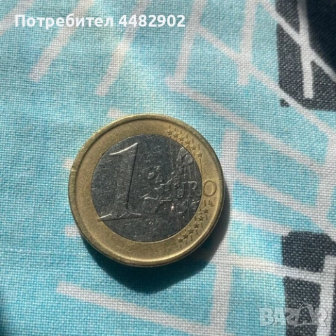 Монета 1 Euro 2001 Espana (Испания), снимка 2 - Нумизматика и бонистика - 53086795