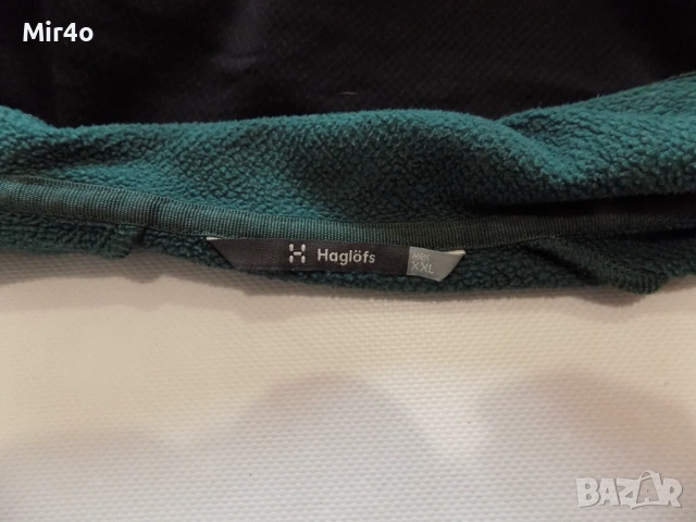 горнище haglofs яке полар худи суичър блуза фанела екип елек туризъм планина мъжко оригинално XXL, снимка 4 - Спортни дрехи, екипи - 40159037