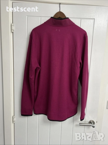 Пуловер Under Armour Golf Cold Gear Pullover Snap Loose XL UA тип голф, снимка 3 - Блузи - 53955252